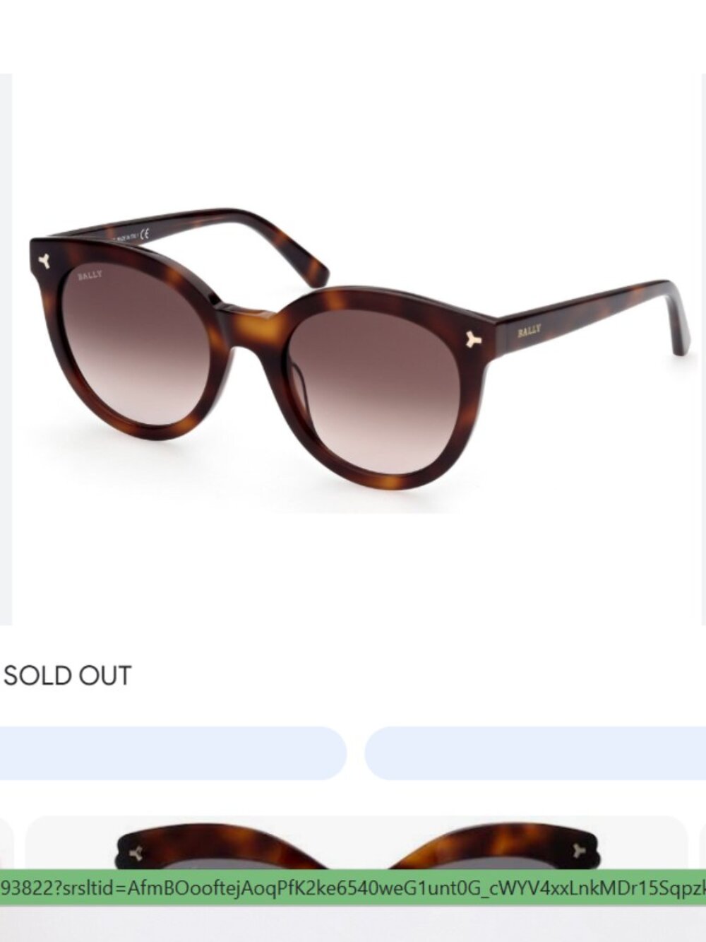 Bally Switzerland BY0069 Sunglasses